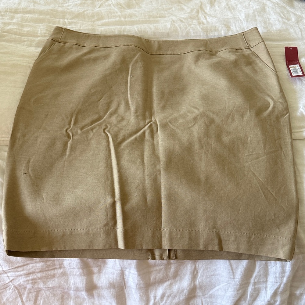 Merona Women's Tan Pencil Skirt